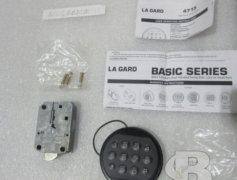 LAGARD ELECTRONIC COMBO LOCK**BRIGHT CHROME** - LGBASICBC