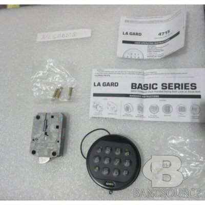LAGARD ELECTRONIC COMBO LOCK**BRIGHT CHROME** - LGBASICBC