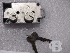 SAFE DEPOSIT BOX LOCK-LEFT HAND WITH KEYS PPR - SECKDC7320LL