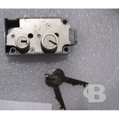 SAFE DEPOSIT BOX LOCK-LEFT HAND WITH KEYS PPR - SECKDC7320LL