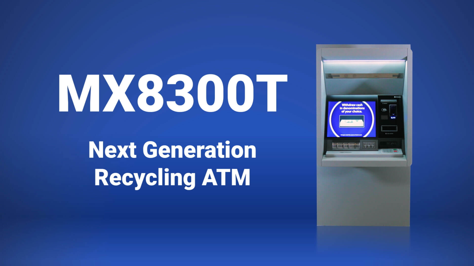 Hyosung MX8300T Demonstration Video