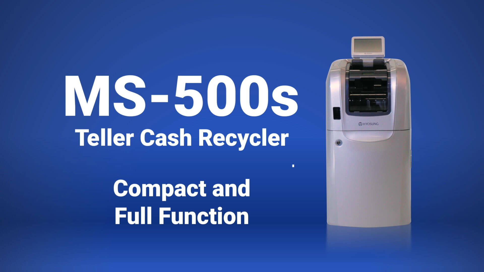 Hyosung MS-500s Demonstration Video